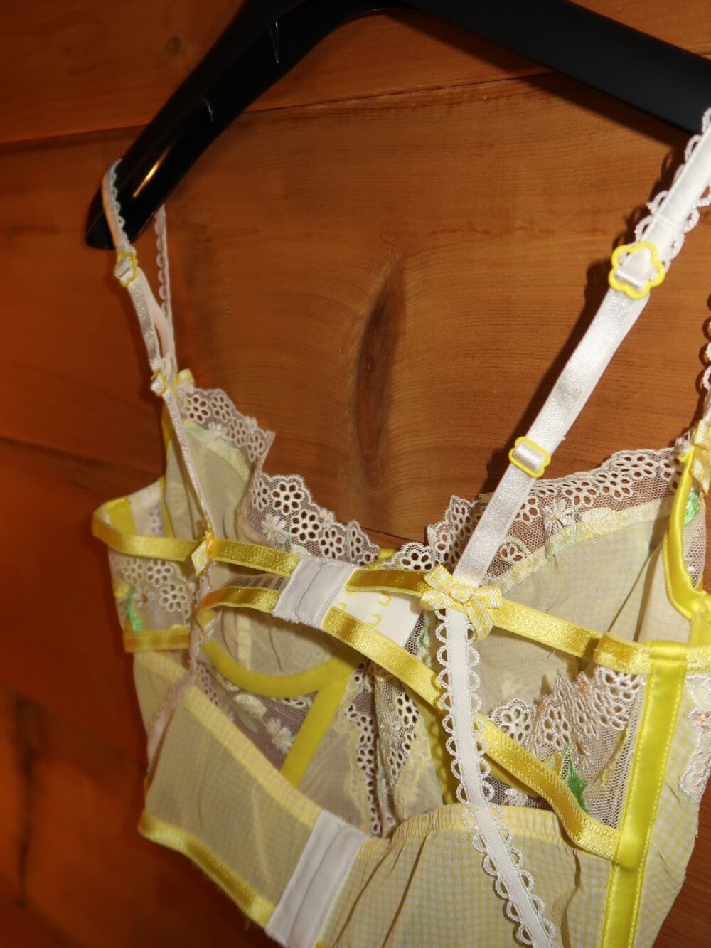LIKE NEW For Love & Lemons Lemon Corset Top - Picture 7 of 10